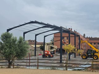 Mano de obra para montaje de cubiertas