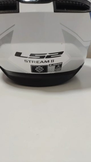 Casco LS2 Stream 2 Blanco Azul Rojo