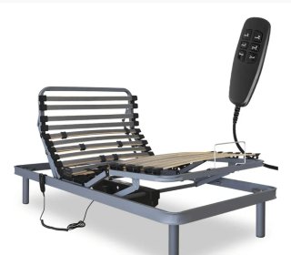 Cama articulada eléctrica con mando