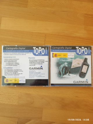 Cartografía Digital Topo España Garmin V.3.0