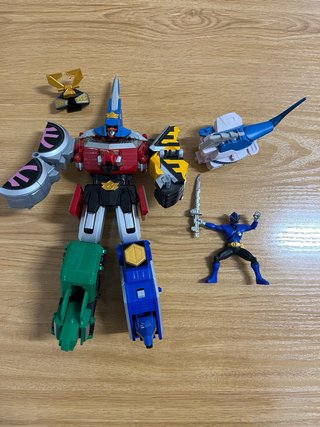 Power Rangers Juguete Robot y Figura