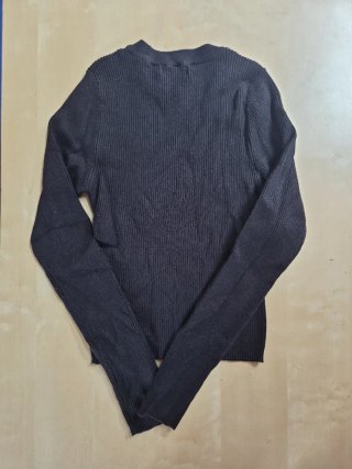 Jersey niña manga larga negro talla XS