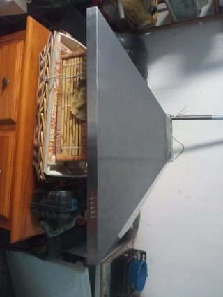 Campana extractora cocina sin filtros