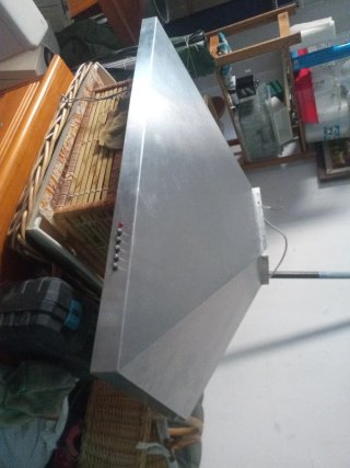 Campana extractora cocina sin filtros