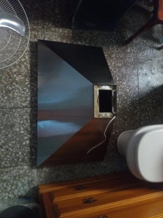 Campana extractora cocina sin filtros