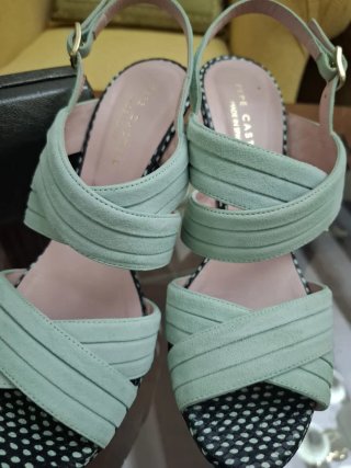 Sandalias Pepe Castell Piel Ante Talla 40