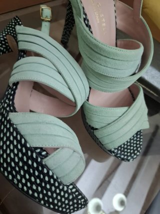 Sandalias Pepe Castell Piel Ante Talla 40