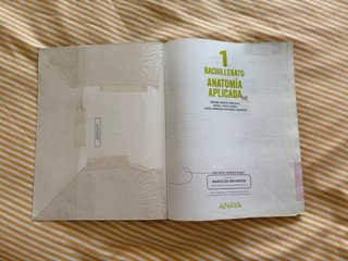 Libro Anatomía aplicada 1°Bach