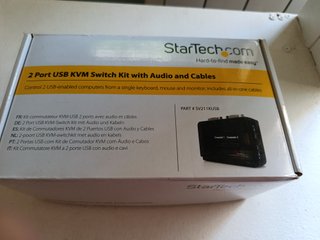 STARTECH  SV211KUSB KVM 2 Puertos USB VGA