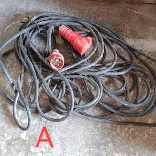 Cable alargador trifásico
