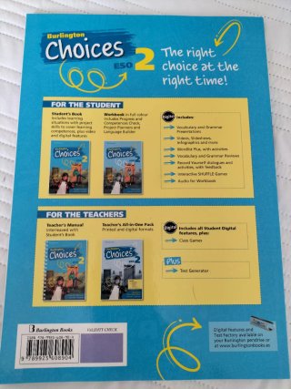 Choices 2ºeso Student Book