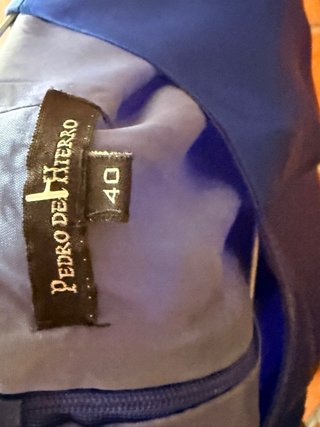 Vestido elegante azul Pedro del Hierro