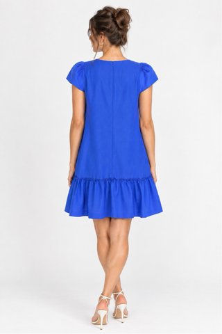Vestido elegante azul Pedro del Hierro