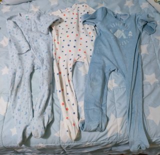 Lote 3 pijamas invierno 36 meses
