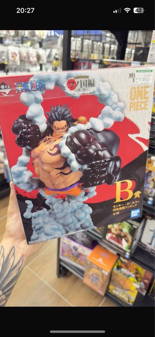 Figura One Piece Luffy Gear 4 Bén