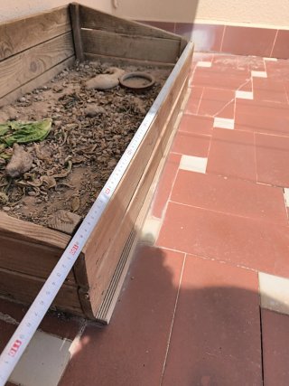 Terrario Reptiles Madera 100 ancho x 50 prof. x 30