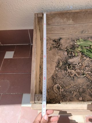 Terrario Reptiles Madera 100 ancho x 50 prof. x 30
