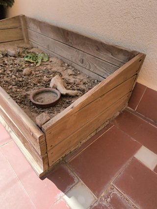 Terrario Reptiles Madera 100 ancho x 50 prof. x 30