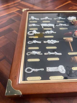 Cuadro de nudos marineros