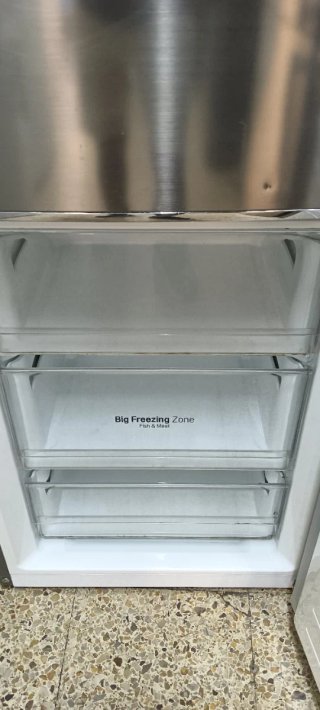 NEVERA COMBI L.G ACERO INOXIDABLE NO FROST