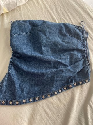 Top vaquero con tachuelas