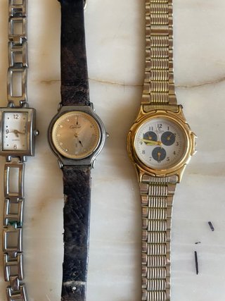 Lote 11 relojes vintage (Seiko, Potens, Titan)