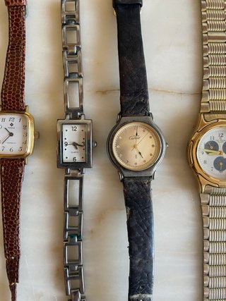 Lote 11 relojes vintage (Seiko, Potens, Titan)