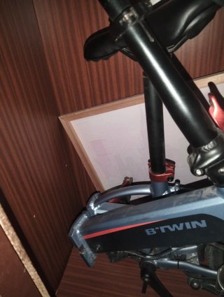 Bicicleta eléctrica BTWIN plegable, Negociable