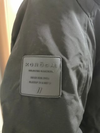Abrigo paño hombre con capucha desmontable