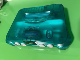 Nintendo 64 Transparente con Mando SIN CABLES