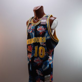 Camiseta Warriors 10 Floral Mitchell & Ness