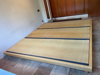 Base Tatami 240x210cm Madera y Bambú