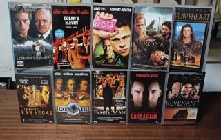 Lote 10 Películas VHS (Varias)