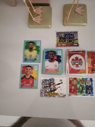 Lote cromos Panini Mundial 2026