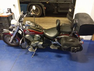 Honda Shadow VT 750 C Negra