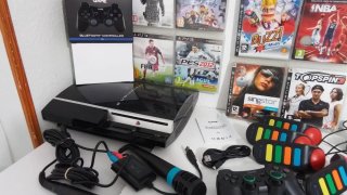 Consola PS3 + Juegos y Accesorios ascao