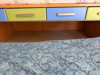 Letto a castello con 4 cassetti
