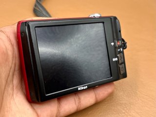 Cámara Nikon Coolpix S4150 Roja + Accesorios