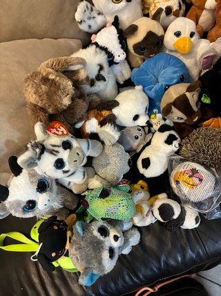 Lotto Peluche Ty Beanie Boo Oltre 40 Pezzi