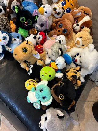 Lotto Peluche Ty Beanie Boo Oltre 40 Pezzi