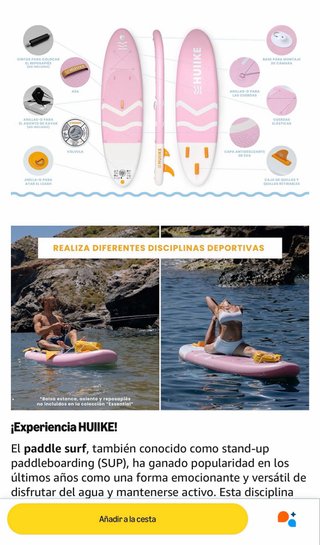 Tabla Paddle Surf Hinchable HUIIKE 10'
