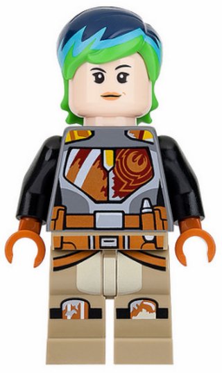 Minifigura LEGO SW0742 Sabine Wren