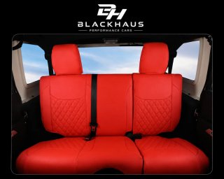 Fundas Asiento Jeep Wrangler JK Rojas Premium