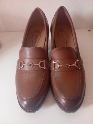 Mocasines Marrones Talla 39