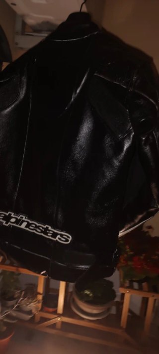 Giacca Pelle Alpinestars Uomo