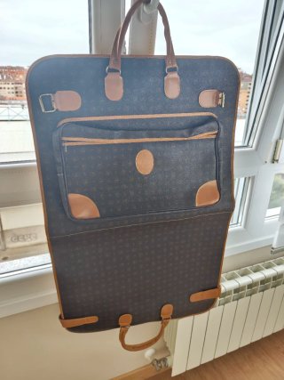 2 Bolsas de Viaje Marrones y Beige