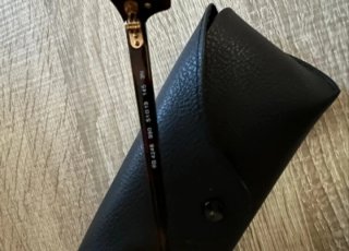 Gafas de Sol Ray-Ban Marrones y Doradas