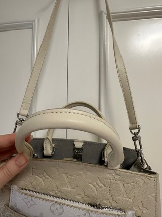 Bolso crema con monedero piel NUEVO