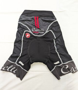 Conjunto Ciclismo Castelli Rosso Corsa Mujer XL
