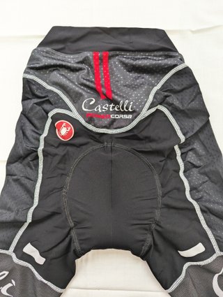 Conjunto Ciclismo Castelli Rosso Corsa Mujer XL